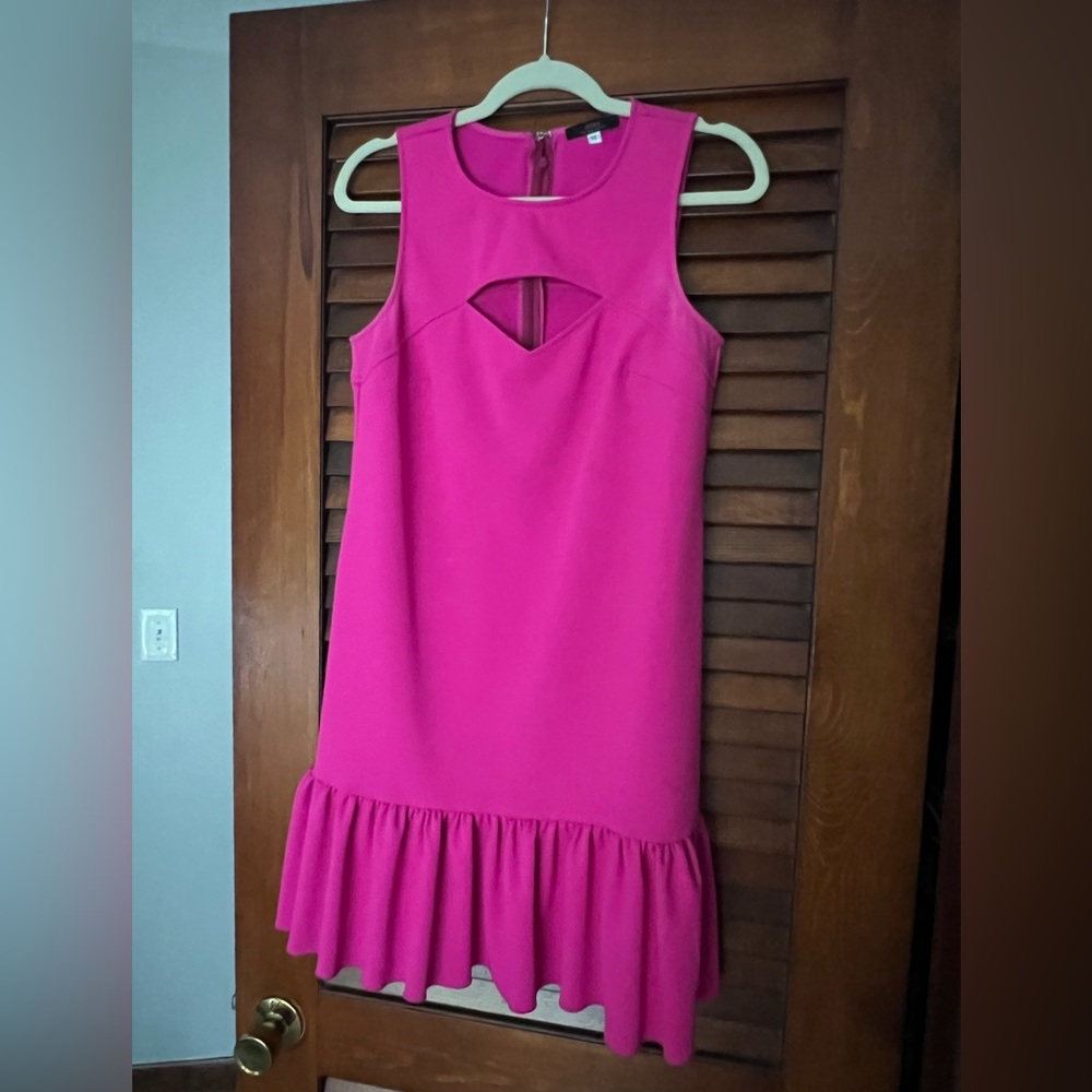 Trina turk keyhole mini dress